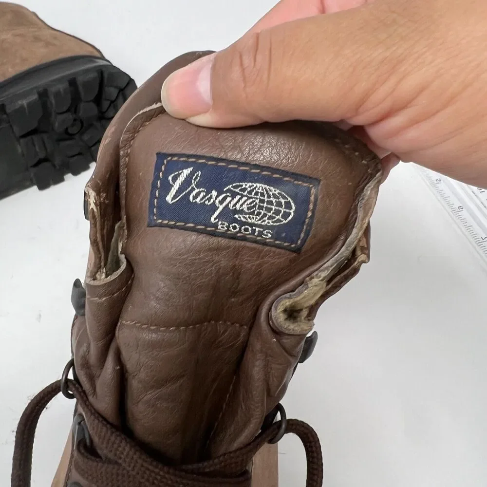 Vasque Sundowner 7530 Brown Gore-Tex Leather Hiking Boots Men's 8